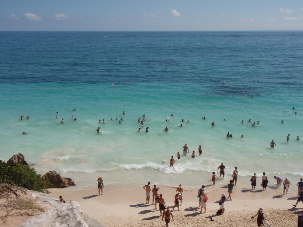 Crowded Beach