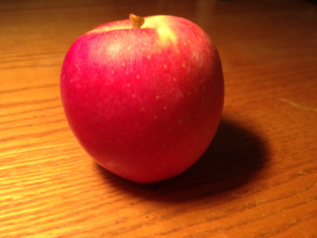 apple close-up