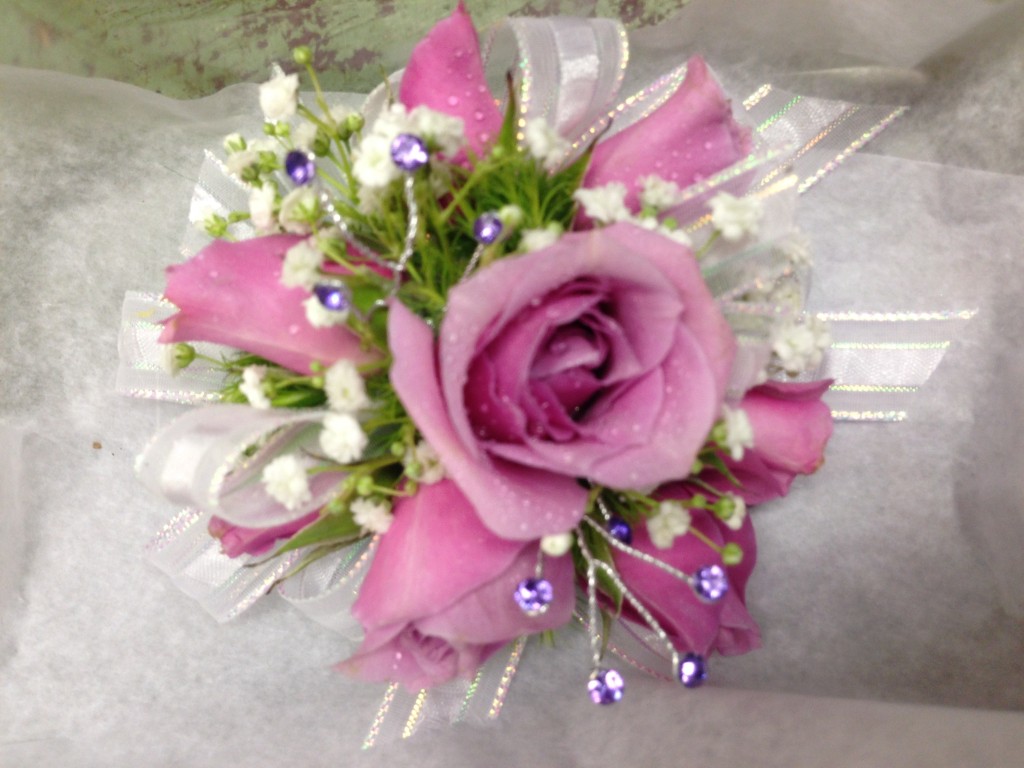 pink corsage