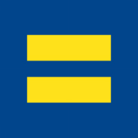 blue & yellow equal sign