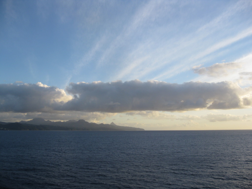 sky, clouds, sea