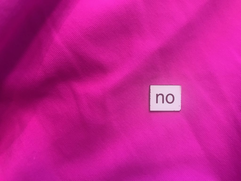 "no"